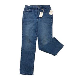 New Good American Good Legs  Jeans Womens 14 Straight Stretch High Rise Designer